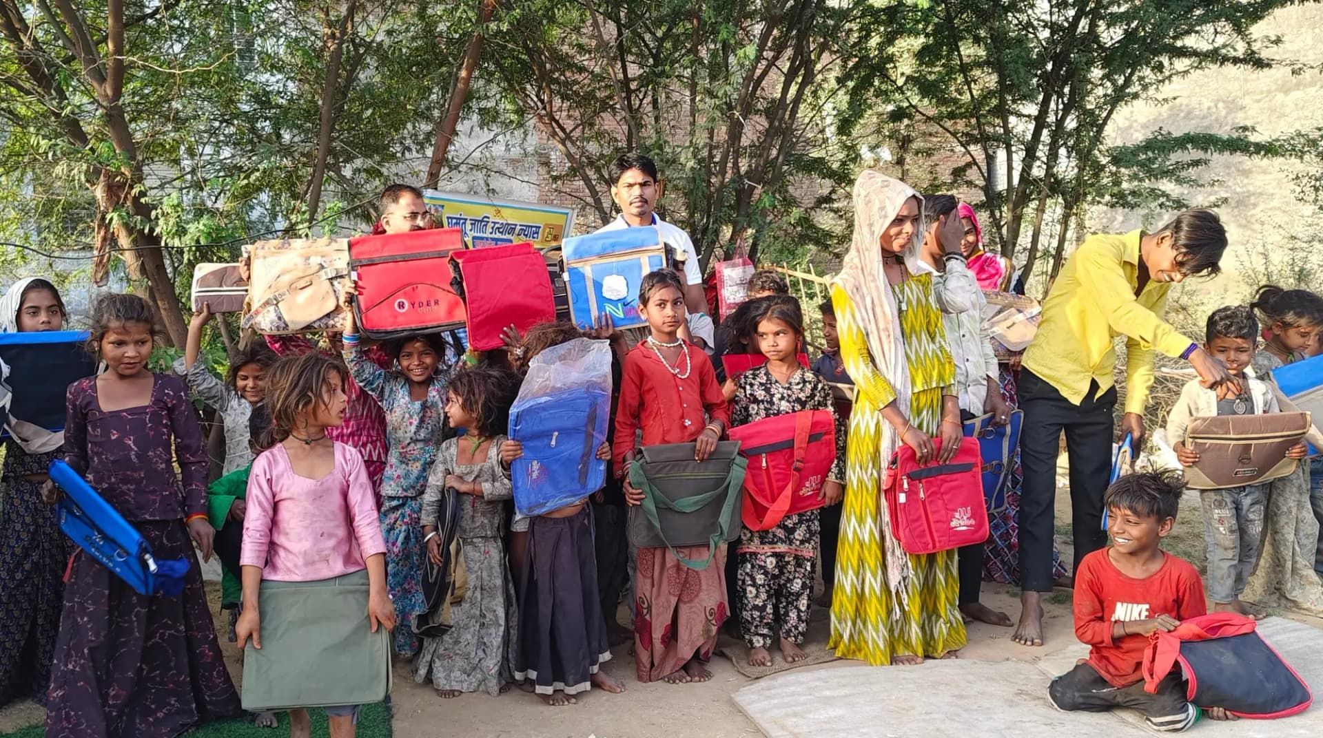 Community Learning Centres programme activity from Shiksha Kala Foundation.